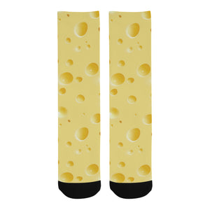 Cheese texture Crew Socks