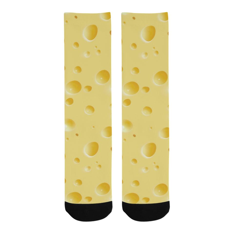 Cheese texture Crew Socks