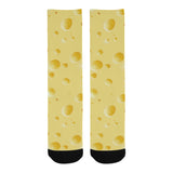 Cheese texture Crew Socks