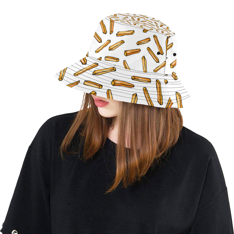 French fries potato pattern Unisex Bucket Hat