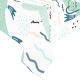 Crocodile diver pattern Tablecloth