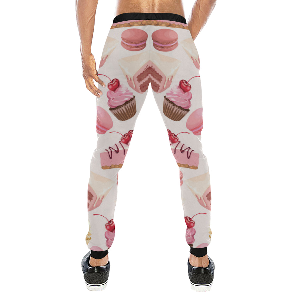 Cake cupcake sweets pattern Unisex Casual Sweatpants