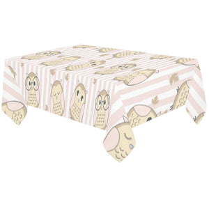 cute owl leaf Tablecloth