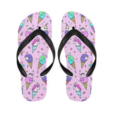 Cute ice cream cone animal pattern Unisex Flip Flops