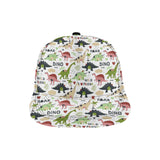 Cute dinosaurs pattern All Over Print Snapback Cap