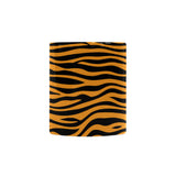 Bengal tigers skin print pattern background Classical White Mug (Fulfilled In US)