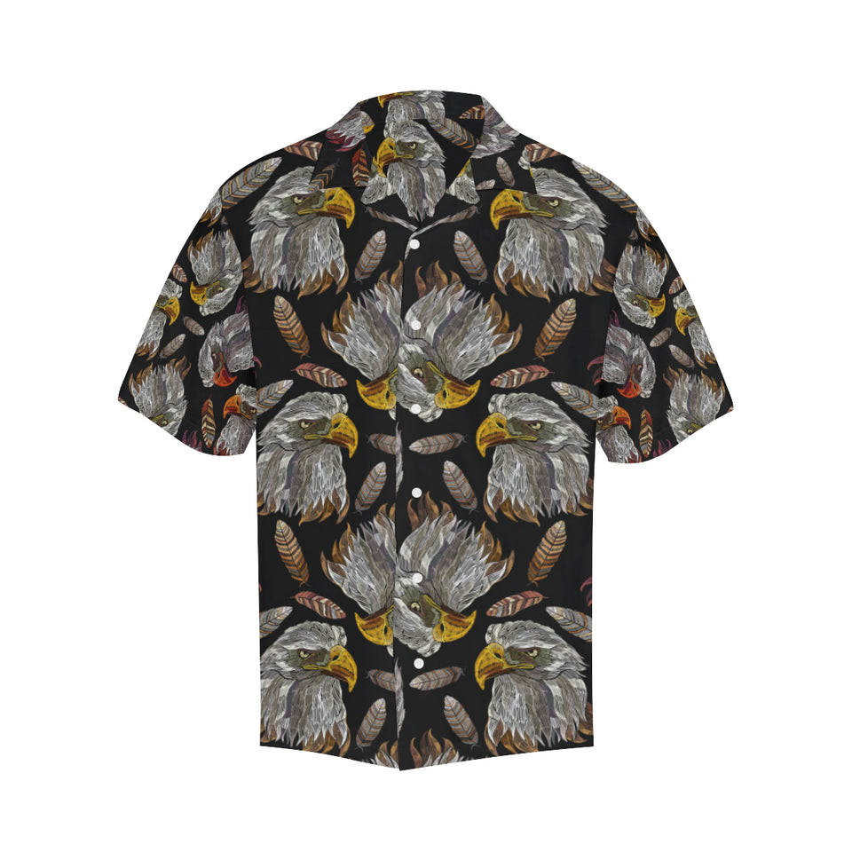 Eagle Pattern Print Design 05 Men's All Over Print Hawaiian Shirt (Model T58)