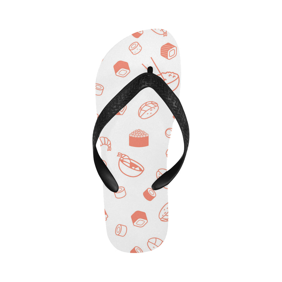 Sushi pattern Unisex Flip Flops