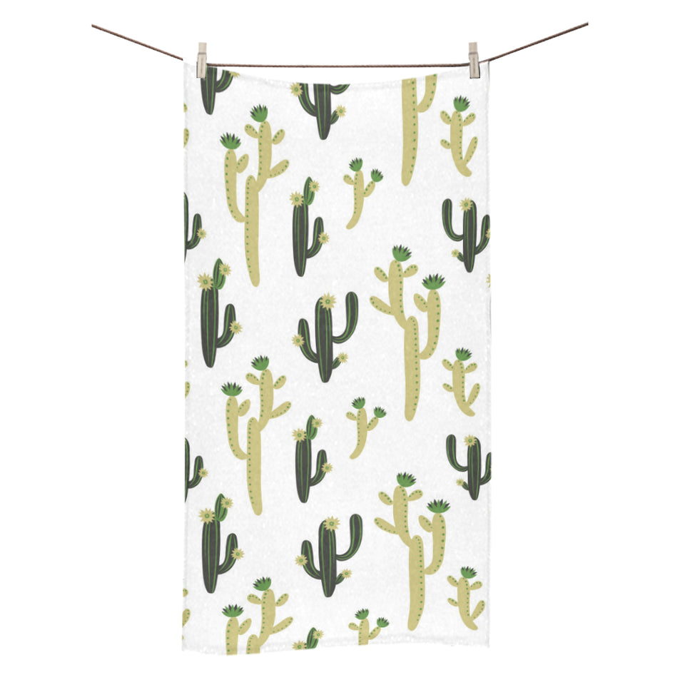 Cute cactus pattern Bath Towel