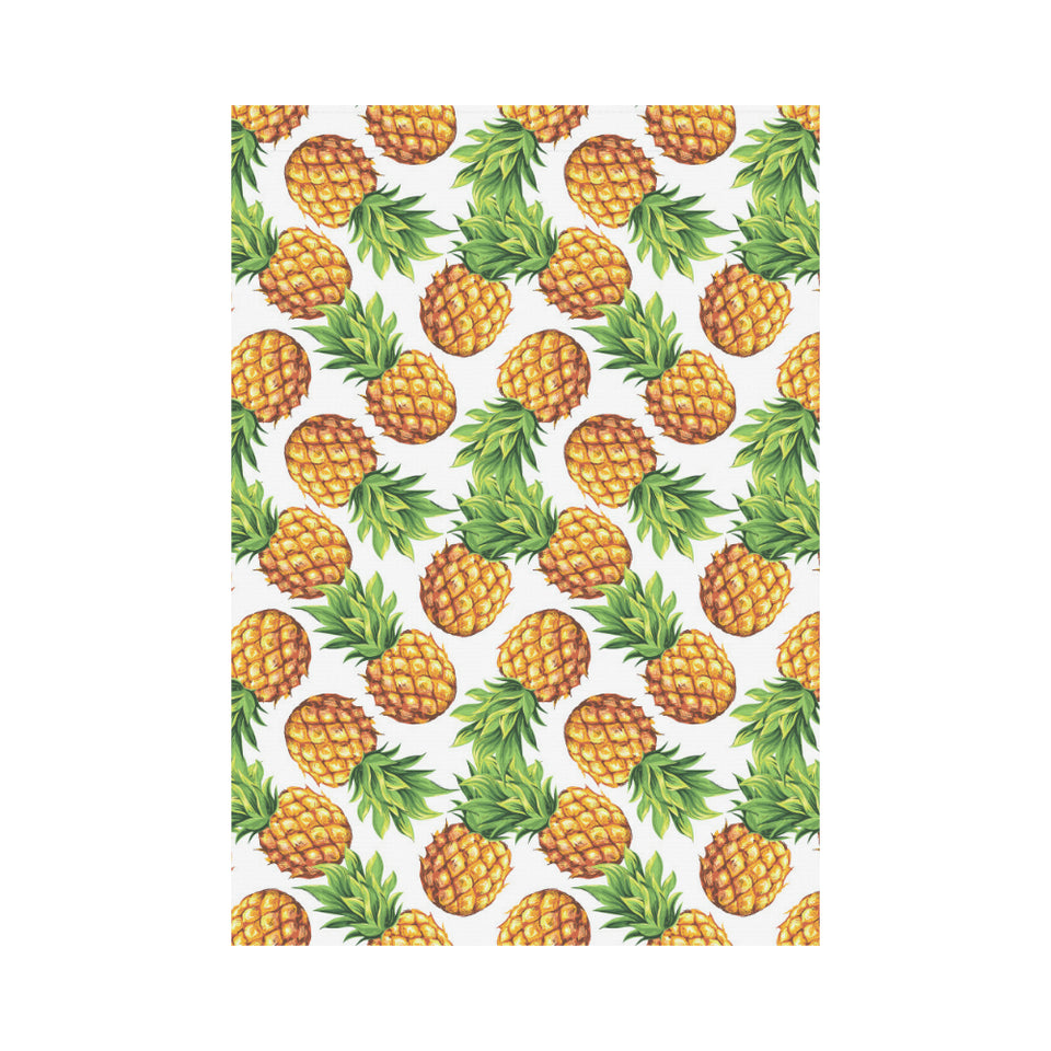 Pineapples design pattern House Flag Garden Flag