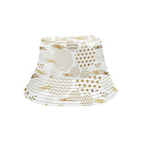 Beautiful gold japanese pattern Unisex Bucket Hat