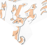 shiba inu dog pattern Tablecloth
