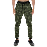 Digital Green camouflage pattern Unisex Casual Sweatpants