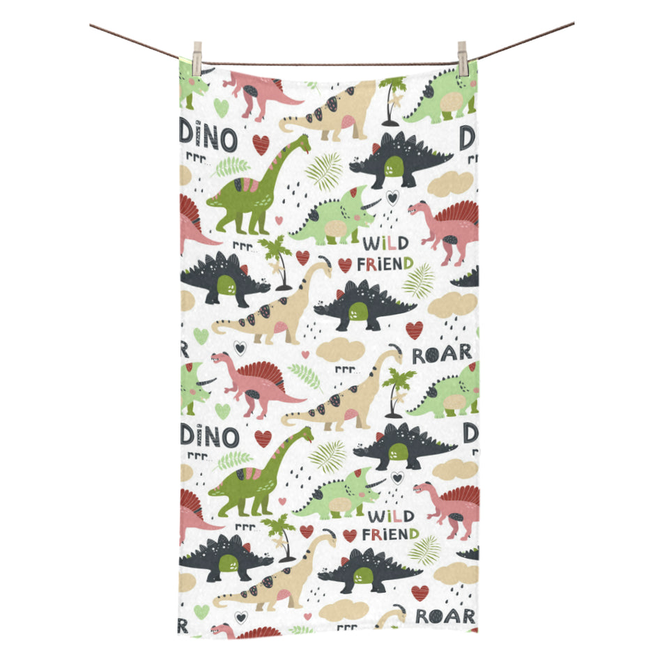 Cute dinosaurs pattern Bath Towel