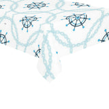 nautical steering wheel chain Tablecloth