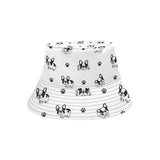 Cute french bulldog paw pattern Unisex Bucket Hat