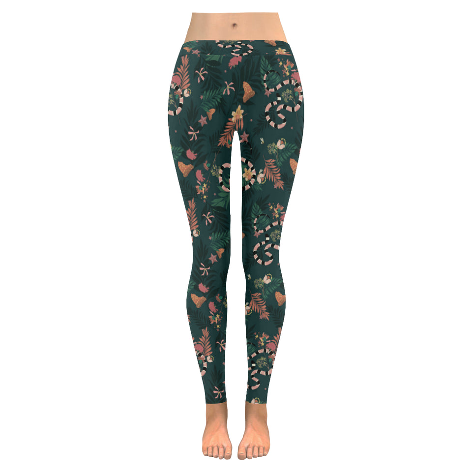 Snake forest pattern Women's Legging Fulfilled In US