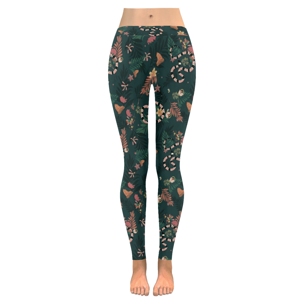Snake forest pattern Women's Legging Fulfilled In US