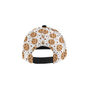 chocolate chip cookie pattern All Over Print Snapback Cap