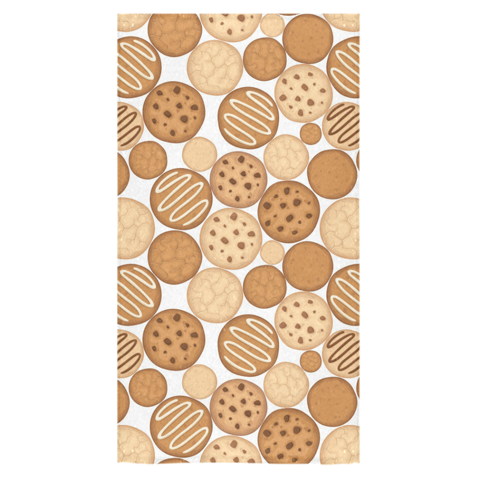 Various cookie pattern Bath Towel