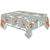 Beautiful deers Winter Christmas Tablecloth