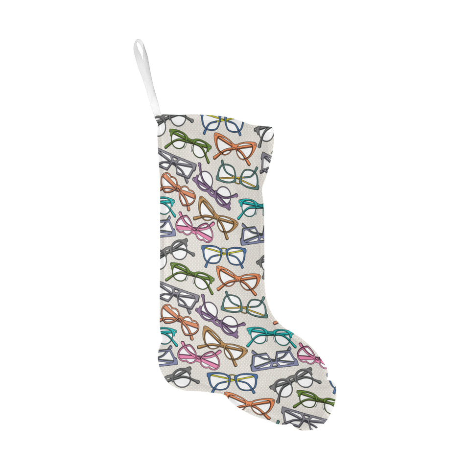 Sun Glasses Pattern Print Design 01 Christmas Stocking
