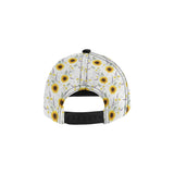 beautiful sunflowers pattern All Over Print Snapback Cap