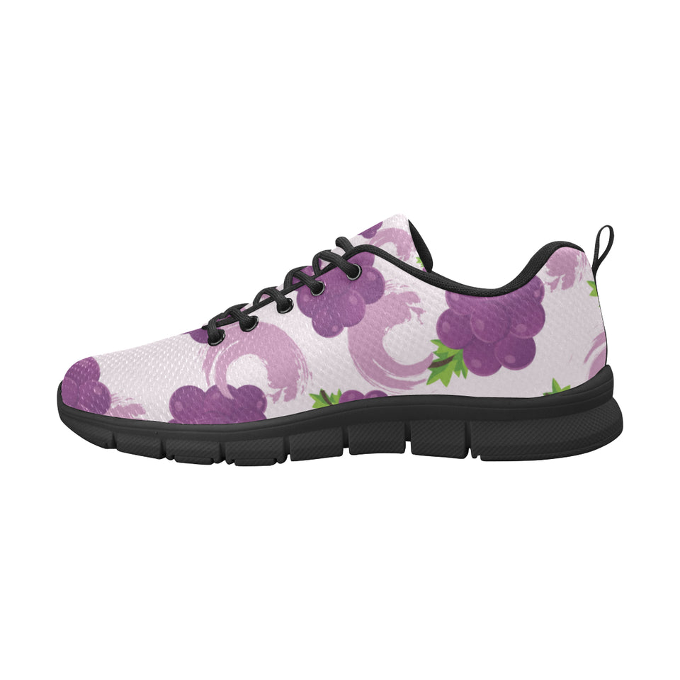 Cute Grape pattern Women's Sneaker Shoes