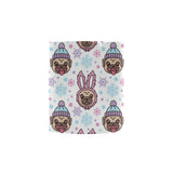 Cute pug hat rabbit costume pattern Morphing Mug Heat Changing Mug