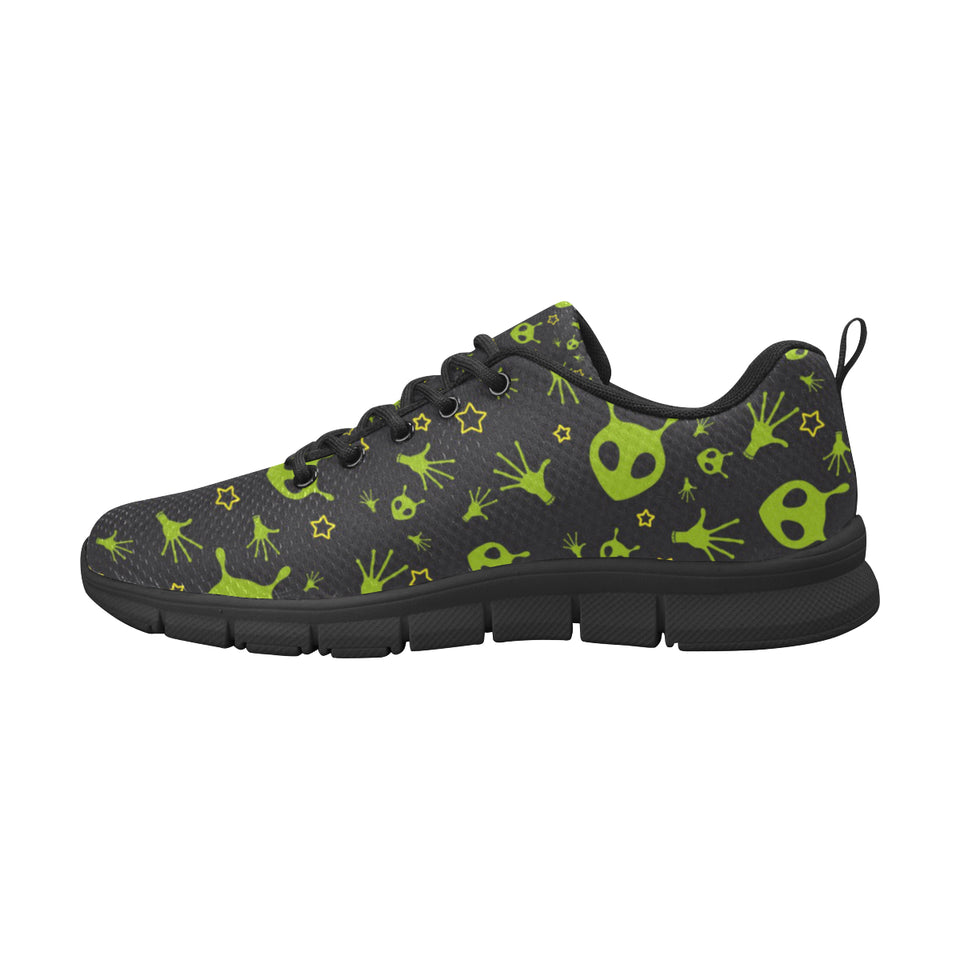 Alien Pattern Print Design 02 Men's Breathable Sneakers ( Model 055)