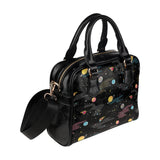 space pattern Shoulder Handbag