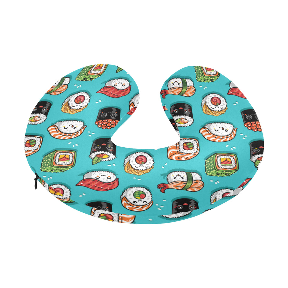 Cute sushi pattern U-Shaped Travel Neck Pillow