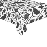 Crow dark floral pattern Tablecloth
