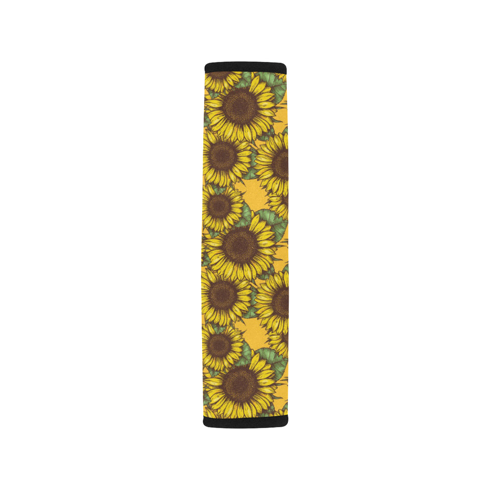 Sunflower pattern Car Seat Belt Cover