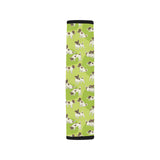 Jack Russel Pattern Print Design 01 Car Seat Belt Cover
