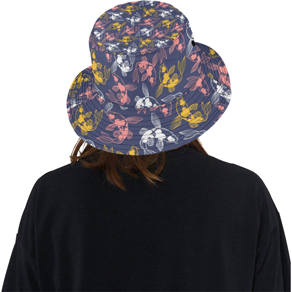 Fancy Carp pattern Unisex Bucket Hat