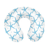Watercolor starfish pattern U-Shaped Travel Neck Pillow