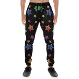 Colorful star pattern Unisex Casual Sweatpants
