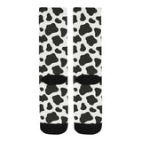 Cow skin pattern Crew Socks