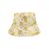 Gold grape pattern Unisex Bucket Hat