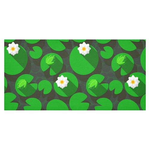Frog waterlily pattern Tablecloth