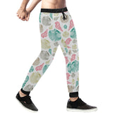 Colorful shell pattern Unisex Casual Sweatpants