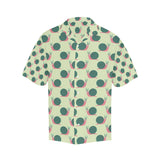 Snail Pattern Print Design 04 Men's All Over Print Hawaiian Shirt (Model T58)