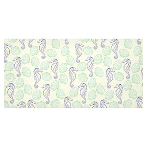 Seahorse shell pattern Tablecloth