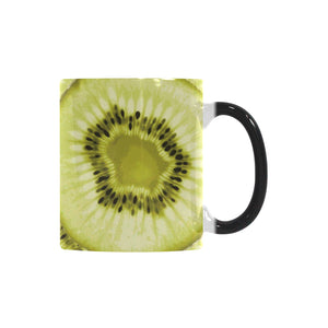 Sliced kiwi pattern Morphing Mug Heat Changing Mug