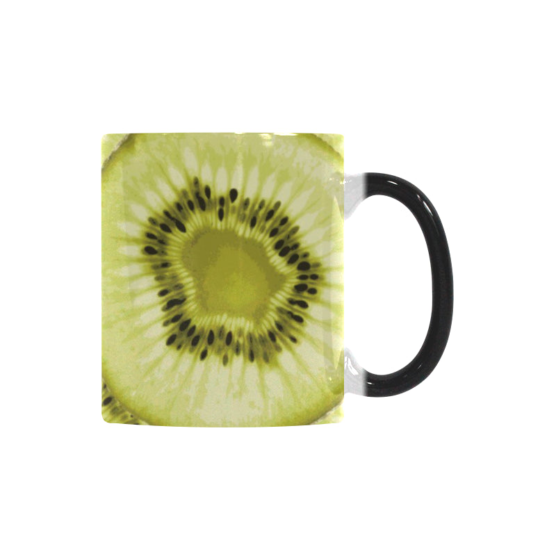 Sliced kiwi pattern Morphing Mug Heat Changing Mug