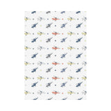 Cute helicopter star pattern House Flag Garden Flag