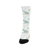 Cute Rhino pattern Crew Socks
