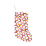 Fried Eggs Pattern Print Design 03 Christmas Stocking