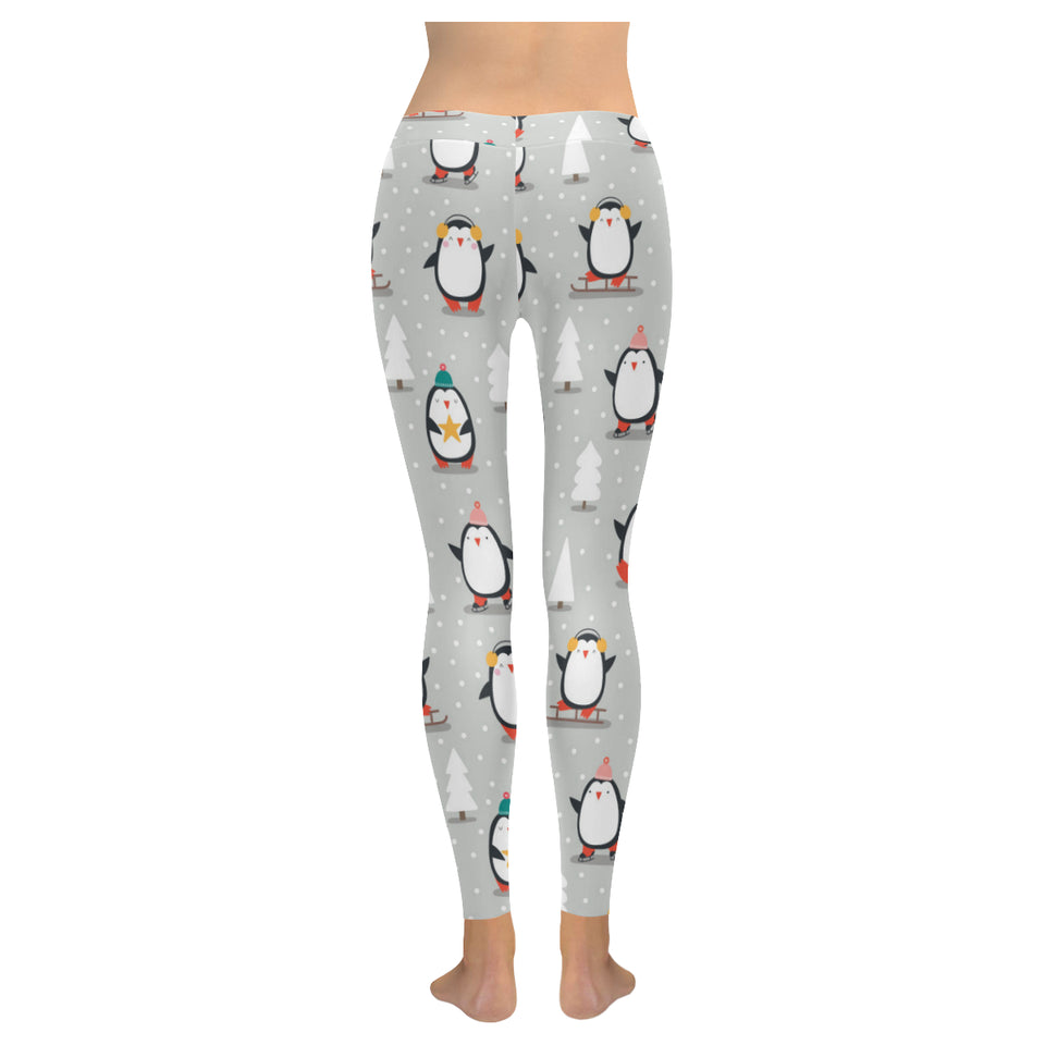 Cute Penguin pattern Women's Legging Fulfilled In US